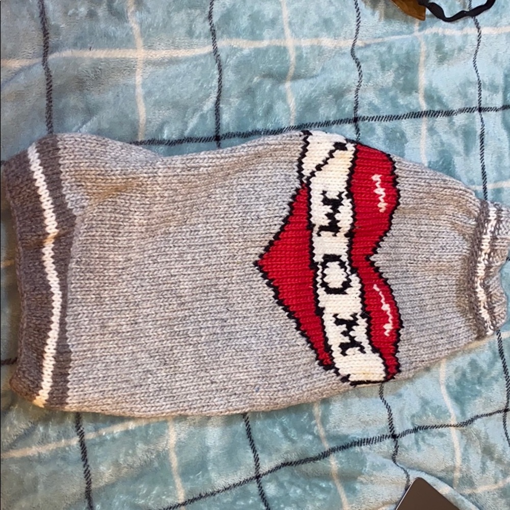 Knitted dog sweater